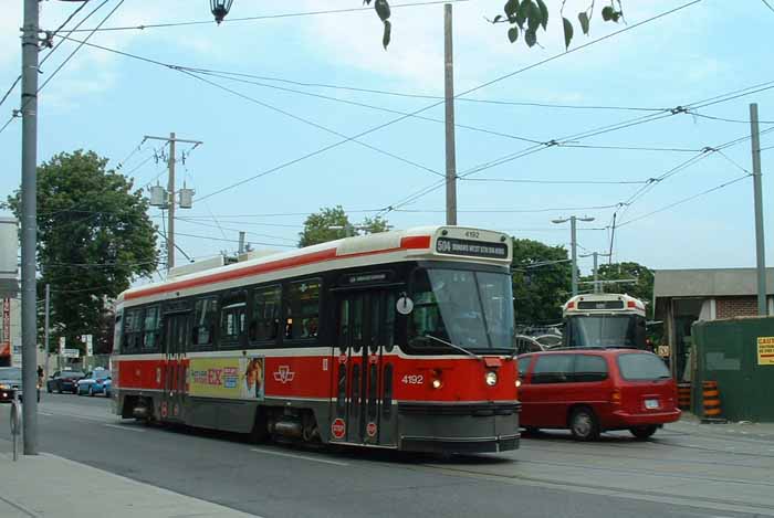 Toronto Transit Commission CLRV streetcar 4192